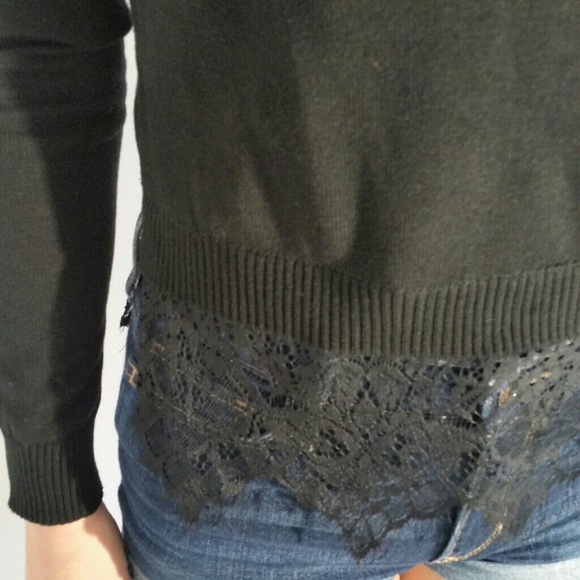 B2G1 open shoulder black Long Sleeve - Picture 2 of 4